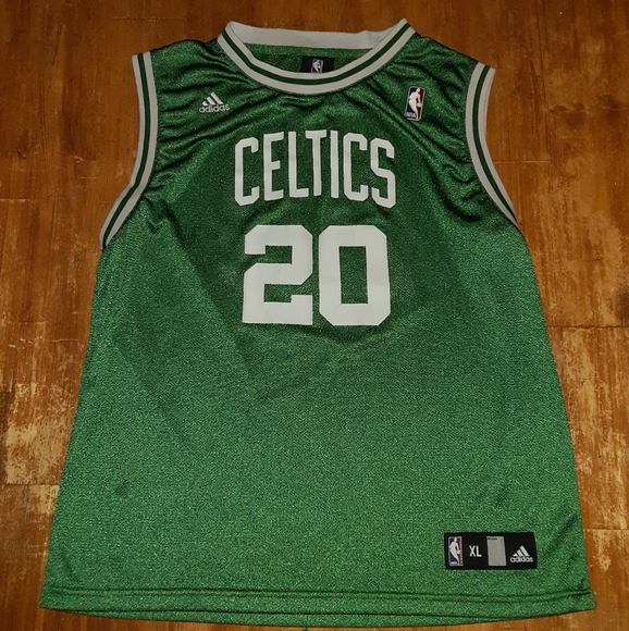 adidas NBA Authentics Ray Allen Boston Celtics Jersey #20 - Picture 1 of 12